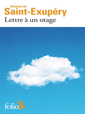 cover image of Lettre à un otage